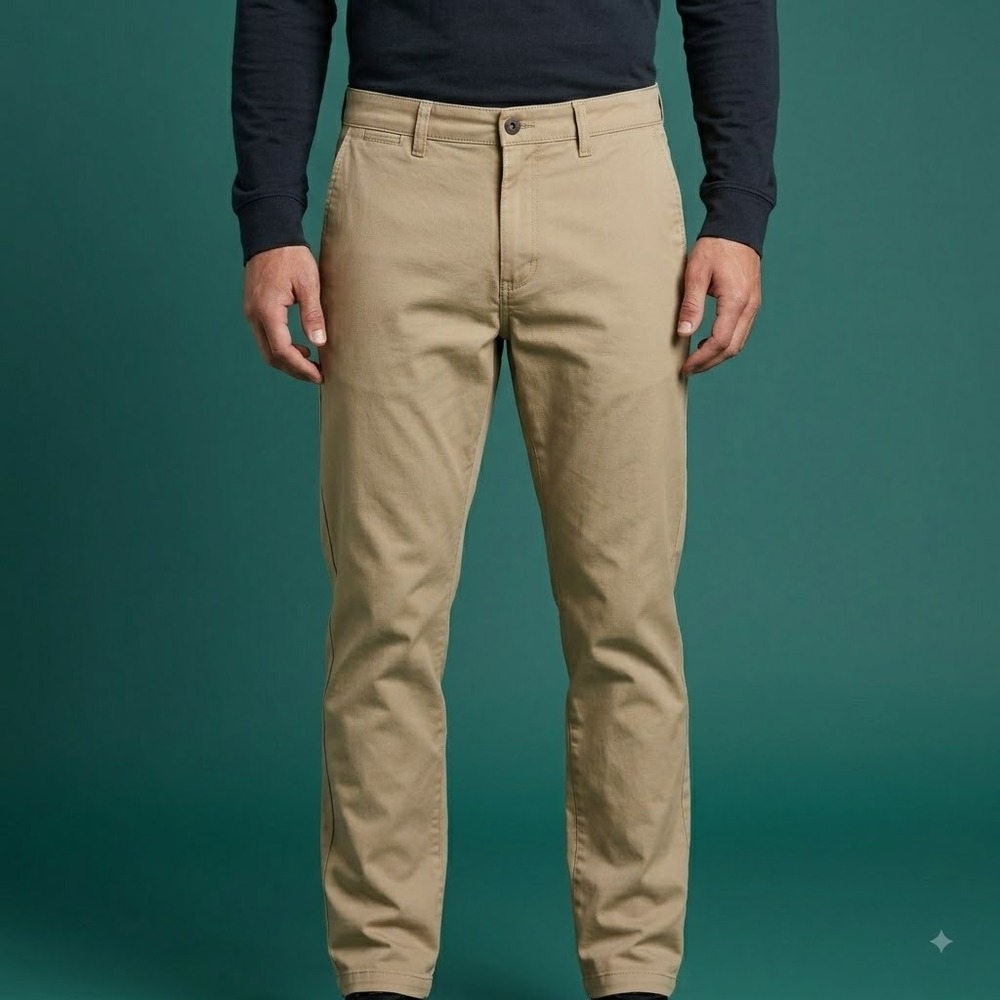 Volcom Men's Corpo Class Chino Pants Sz 32x32 Khaki Casual read